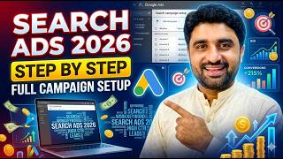 Google Search Ads Campaign Complete Tutorial 2026 | Step By Step Urdu/Hindi