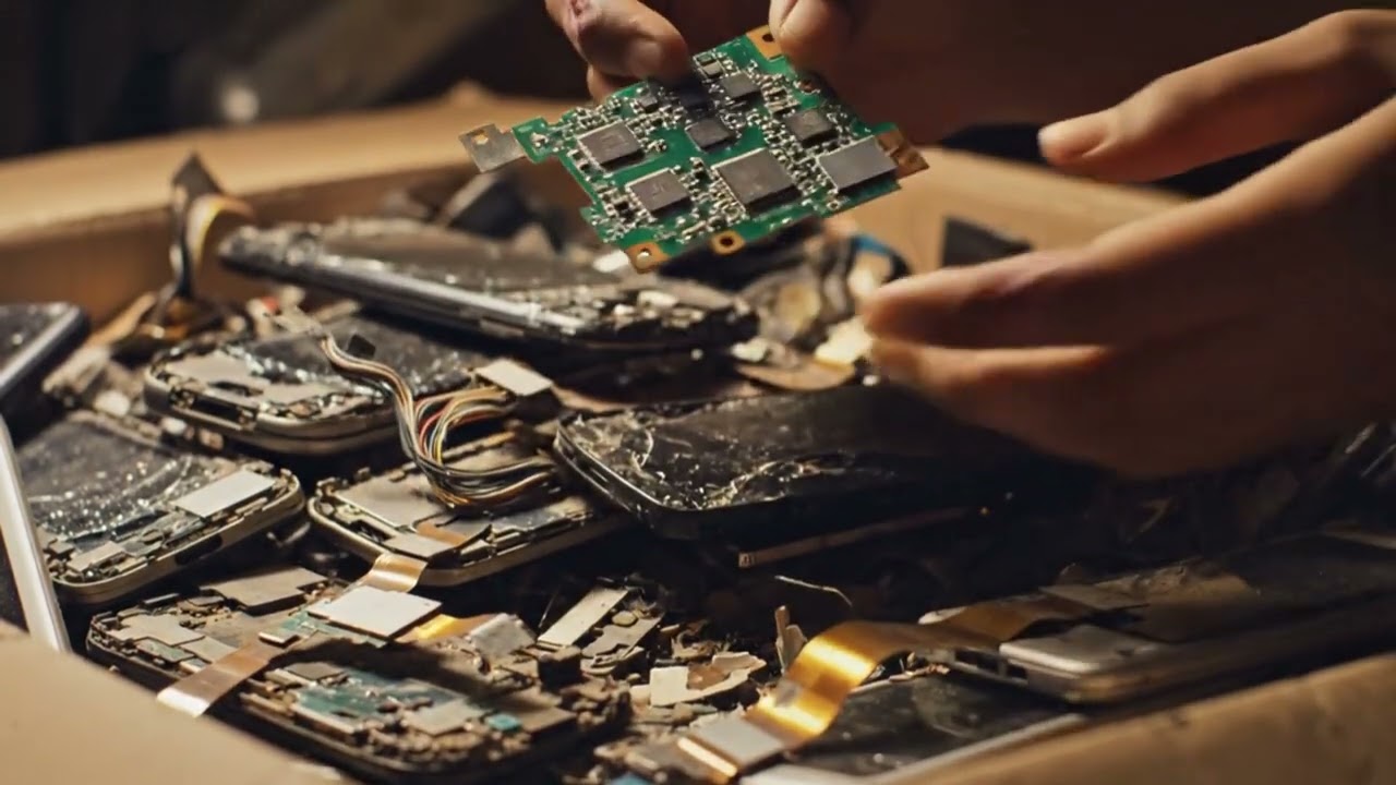 Saving a Dead iPhone 15 Pro Max Using Only E-Waste Parts! ♻️ I ReBirth Studio Episode 05