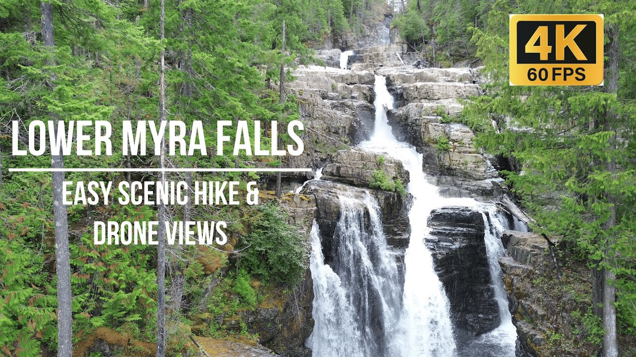 Lower Myra Falls – Easy Scenic Hike & Aerial Views | Strathcona Provincial Park, Vancouver Island