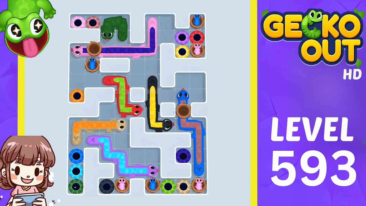 Прохождение Gecko Out, уровень 593