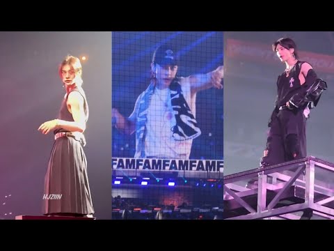 [FANCAM] HYUNJIN Hall Of Fame, Chill, Mic & Brush and more @ 230816 5-Star Dome Tour