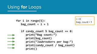 Sweet Factors - 1.5 Loops, Ifs, And Modulus