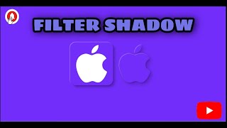 Apple Logo Filter Shadow In Programming Style In Html & Css