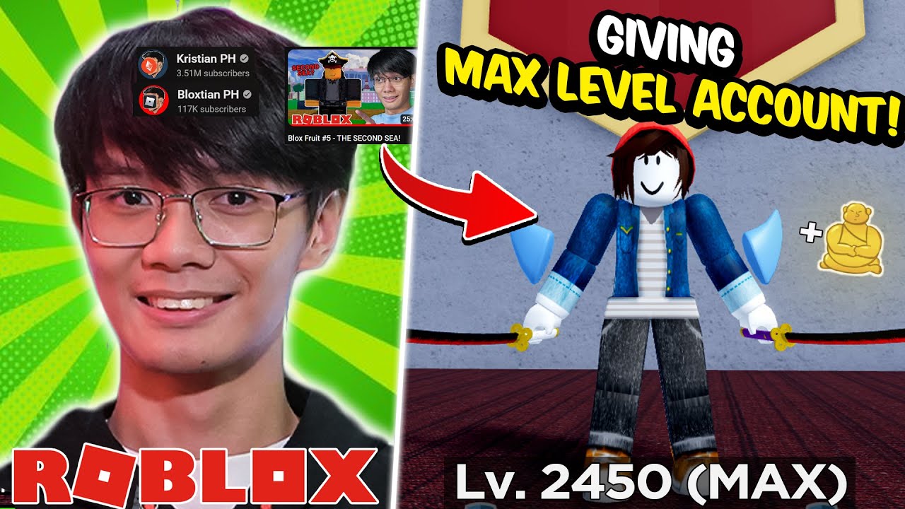 Cheap Account ] Blox Fruits Max Level Account (2450) - Fast Delivery