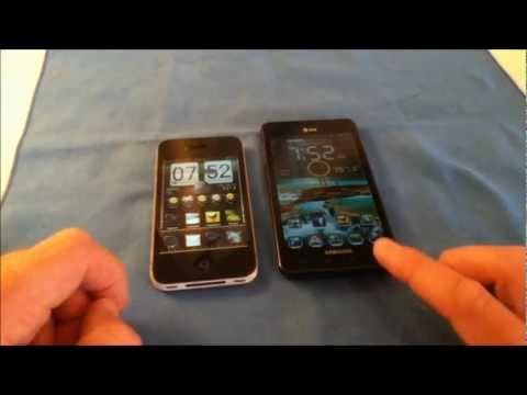 Videó: Különbség Az IPhone 5 és A Samsung Infuse 4G Között