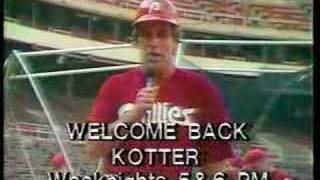 Tim McCarver Kotter Promo WPHL 1980