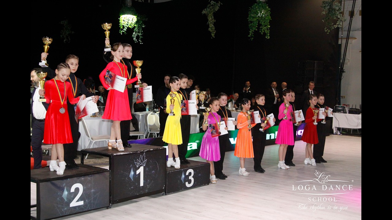 Loga Dance School la Campionatul National de Dans Sportiv - Latino 10-11 ani (28 Feb - 1 Mar 2026)