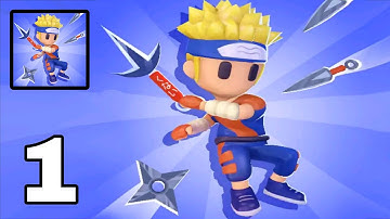 Kunai Master All Levels Gameplay || Level 1-11 || Part 1 || {Android} By Casual Games