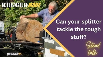 RuggedMade 37 Ton Wood Splitter Review