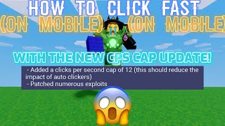 Autoclicker Vs CPS Cap.. (Roblox Bedwars) 