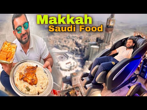 Juma Day In Makkah First Experience Massage Chair We Taste Saudi Famous Albaik Chicken Kabsa 