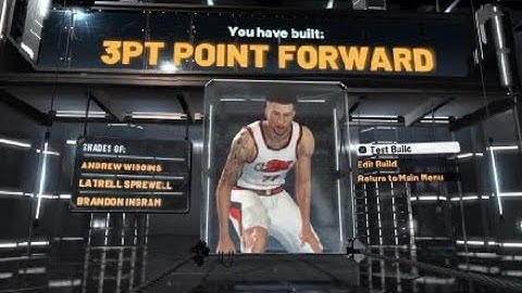 NBA 2K22 3PT Point Forward Build *RARE* w CONTACT DUNKS & Slasher Takeover