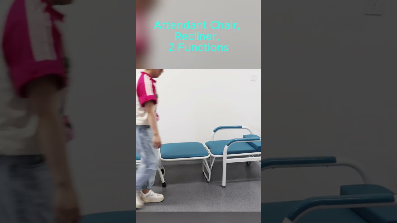 Hospital Sleeper Chair in Patient Room 