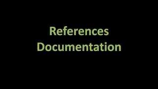 Evaluating for References & Documentation