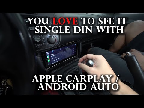 One of the best compact 1DIN Universal radio | Joying Install into a S2000