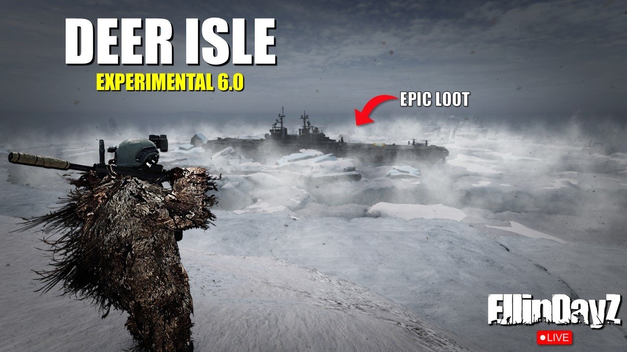 Deer Isle 6.0 Questing | Arctic Temple and Aircraft Carrier Tonight | DayZ Live in 1440p 