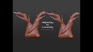 HighPoly to LowPoly Model & Bake in Substance Painter 2 - Tips #1: ZBrush & Substance Painter 2 HighPoly to LowPoly Model & Bake in Substance Painter 2 - Tips #1: ZBrush & Substance Painter 2