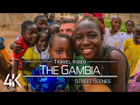 【4K】🇬🇲 STREET SCENES: «Visiting The Gambia» 🗺️ Serekunda & Banjul | Ultra HD Travel Video