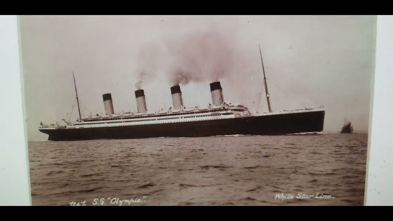 ca 1916 - SHIP SS OLYMPIC - WHITE STAR LINE - YouTube