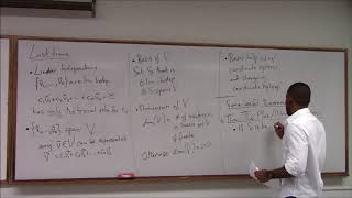 Math 346 Lecture 19 - Change of basis