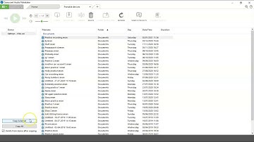 Sonocent Audio Notetaker 3  - Transfer from Phone