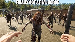 I Finally Got a Real Horde, Problem is My Wall Ain’t Done, UH-OH…