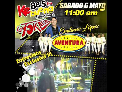 LOS CHICOS AVENTURA promo "LA Ke Bueba" CUERNAVACA MORELOS.