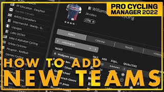 How to Find & Edit a Workshop Database / Pro Cycling Manager 2016 - 2017 -  2018 - 2019 - 2020 