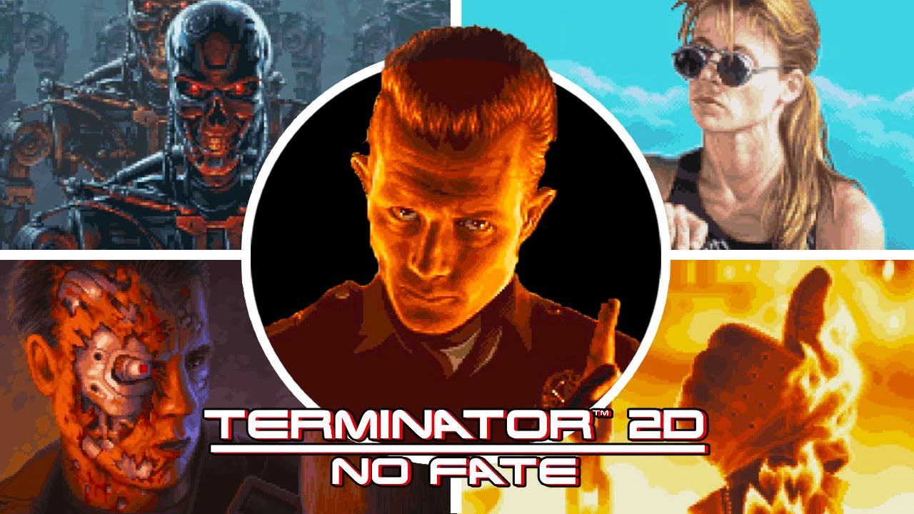 Terminator 2D: NO FATE - All Bosses + Alternative Ending Boss + Ending 4K60FPS