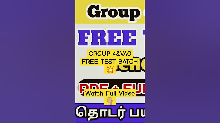 💥GROUP 4 TEST BATCH | Hello TNPSC| #group4 #testbatch #tnpscgroup4 #group4freetestbatch