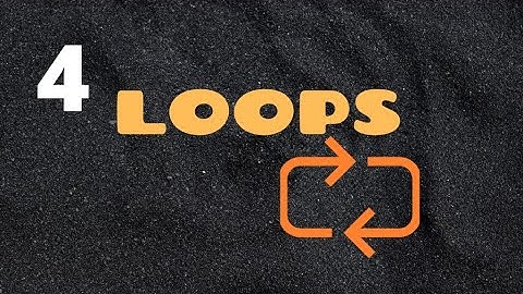 Loops | Part 4 Basics of Programming