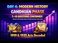 Day 4: Modern Indian History (1915-1947) | Gandhian Phase | UPSC Prelims 2026 Rapid Revision