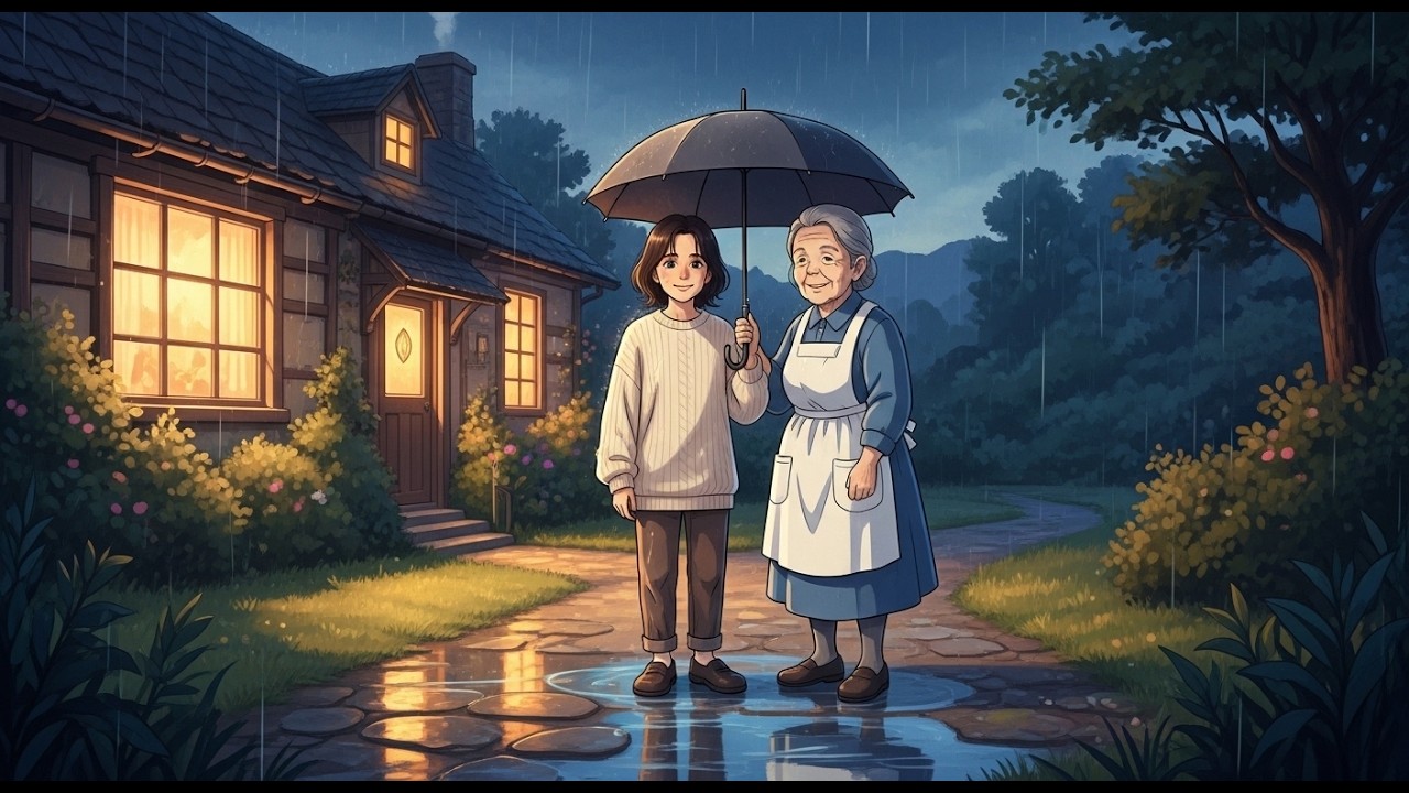 🌧️ Rainy Afternoon in a Countryside Kitchen | Making Warm Soup While the World Slows Down