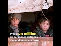 Près d’un million fuient Idlib en Syrie 🏚️