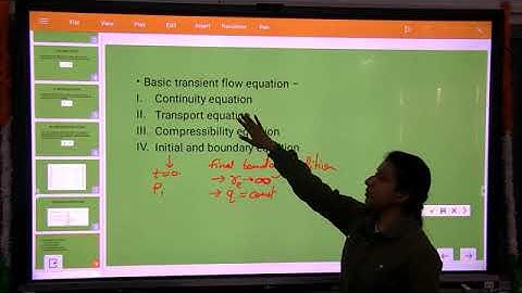 Diffusivity equation part 1,L-2 II well test analysis II petroleum engineering