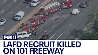 LAFD recruit killed in Studio City crash