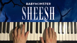 How To Play - Babymonster - Sheesh (Piano Tutorial Lesson)