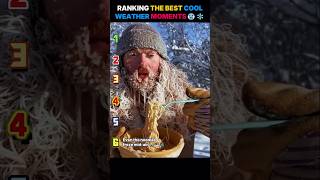 Ranking Cold Weather That Doesn’t Feel Real 🥶 part 2 #usa #usashorts #shorts #viral #ice #satisfying