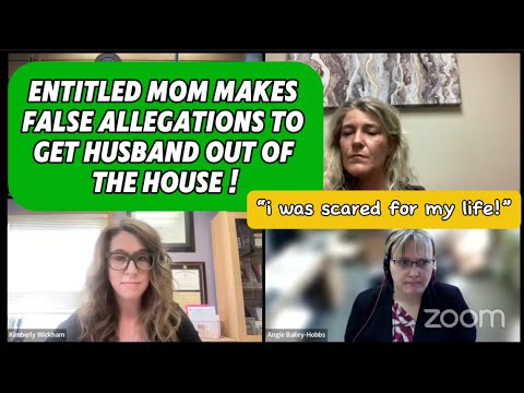 Entitled Mom Makes False Allegations To Get Husband Out Of The House With PPO #familycourtplaylist