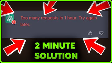 (100% FIXED) TOO MANY REQUESTS IN 1 HOUR. TRY AGAIN LATER | CHAT GPT (2023)