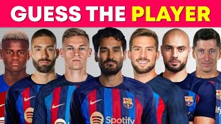 Can You Guess FC Barcelona players | 2023 screenshot 5