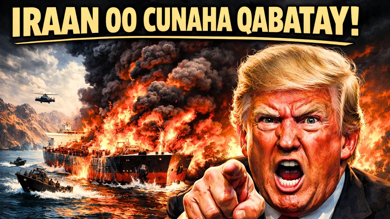 Iraan ayaa cunaha qabatay Mareykanka marinka Hormuz