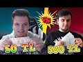 50 TL VS 500 TL - Zula !