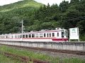 2009/08/24 会津鉄道 6050系 会津高原尾瀬口駅 / Aizu Railway: 6050 Series at Aizu…