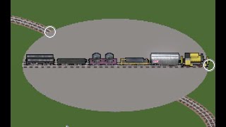 Train Misconductor Steel Industry Cars And A Reefer