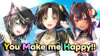 【#ユメハ３姉妹】You Make me Happy …