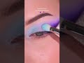 Lavender blue EyeMakeup tutorial 💜✨👀 #softglamlook #youtubefeed #viral #eyemakeup #shots #ytshots