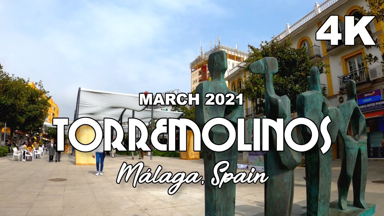 Torremolinos Old Town Latest Update March 2021 Costa del Sol | Málaga, Spain | Walking Tour [4K]