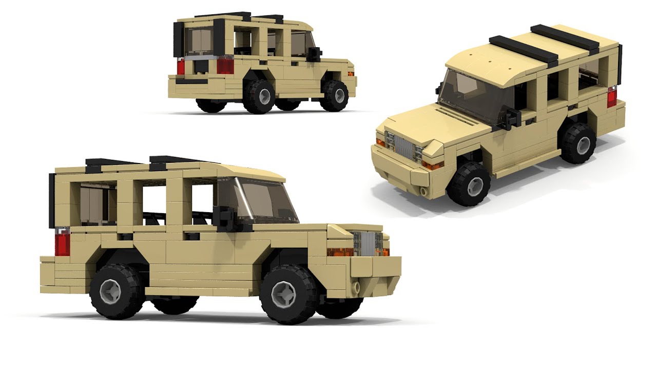 LEGO Jeep Commander Instructions