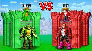 Mikey Vs Jj Castles Transformers Epic Battle In Minecraft ? - Maizen